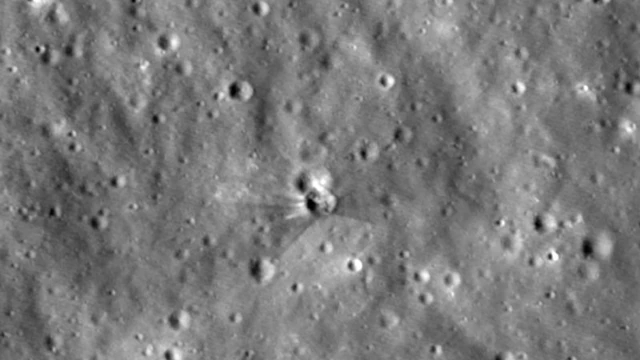 The Aftermath of the Falcon 9 Lunar Impact
