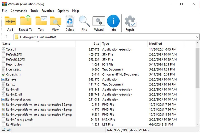 Безопасность и преемственность WinRAR 7.23