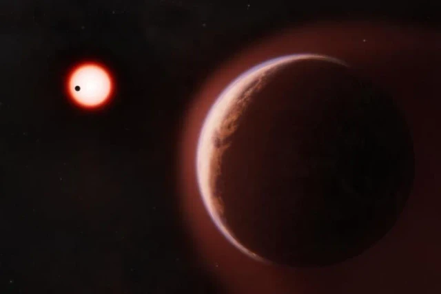 The Atmosphere of Rocky Planet LHS 1140 b
