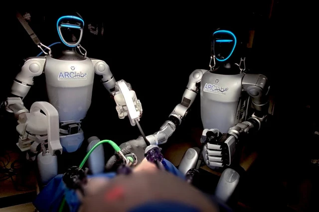 Unitree Humanoids in the Operating Theater

