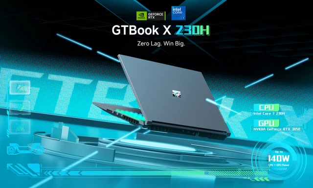 Rational Gaming Realized: The GTBook X