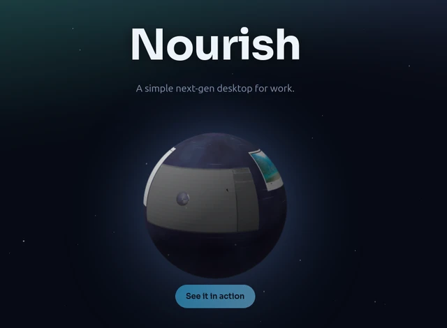The Infinite Canvas of the Nourish Composite Server