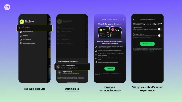 Accessible Parental Controls within the Spotify Ecosystem
