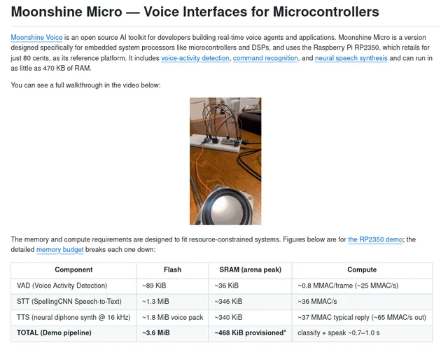 Voice Interfaces for Ultra-Compact Systems
