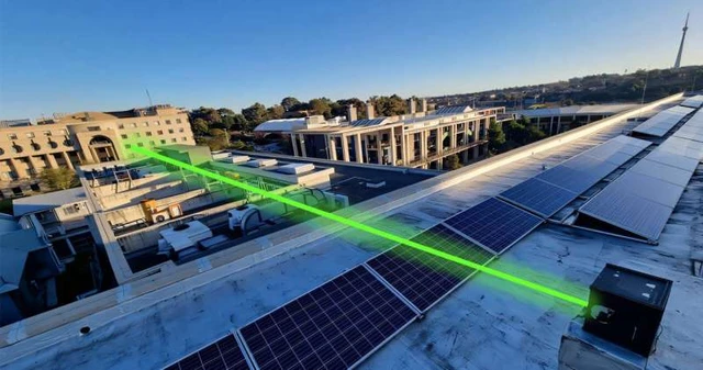 Robust Laser Communication via the Topology of Light

