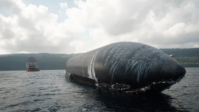 The Recovery of Starship from the Depths of the Indian Ocean
