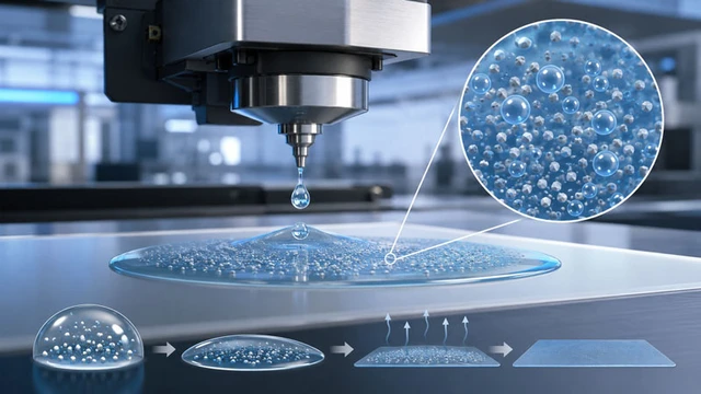 Ink Degassing for Precision Electronics
