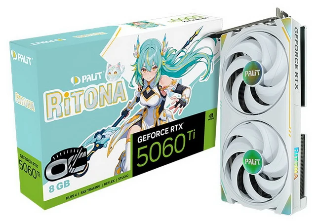 The RiTONA Aesthetic in the New GeForce RTX 5060 Ti
