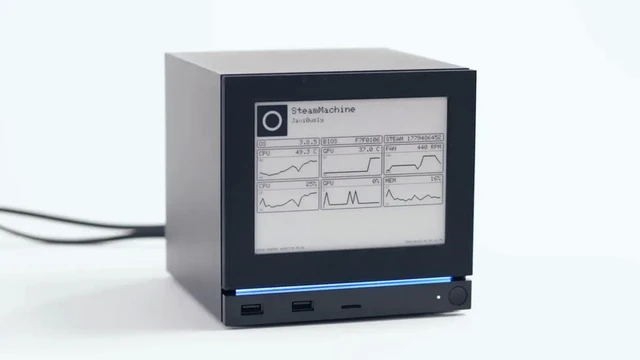 The E Ink Aesthetic in the Steam Machine