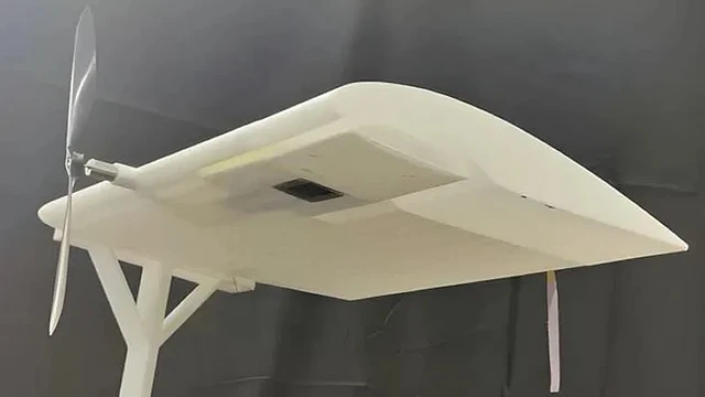 Laser-Based In-Flight Powering for Unmanned Aerial Vehicles
