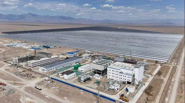 Solar Titan of the Gobi
