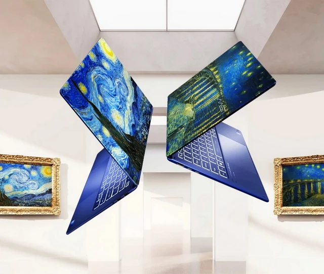 Van Gogh’s Aesthetic Vision in the MSI Prestige 14
