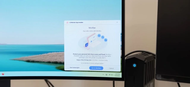 Stealth Software Imposition in LG Monitors
