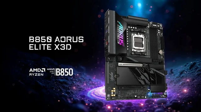 B850 Aorus Elite X3D для Ryzen
