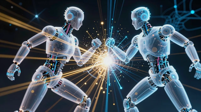 The Clash of Autonomous Agents on Hugging Face
