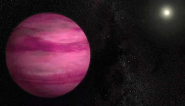 The Nature of the Pink Glow of Exoplanet GJ 504b
