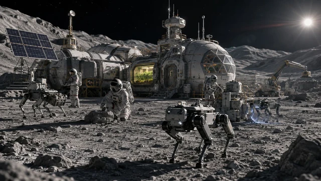 The Robotic Vanguard of China’s Lunar Settlements
