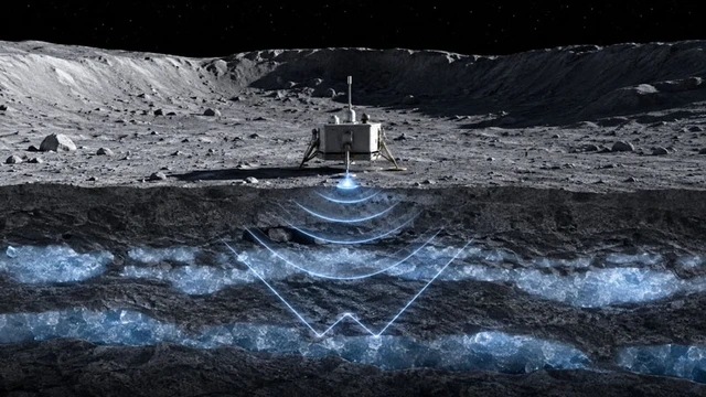 Seismic Mapping of Lunar Water Resources