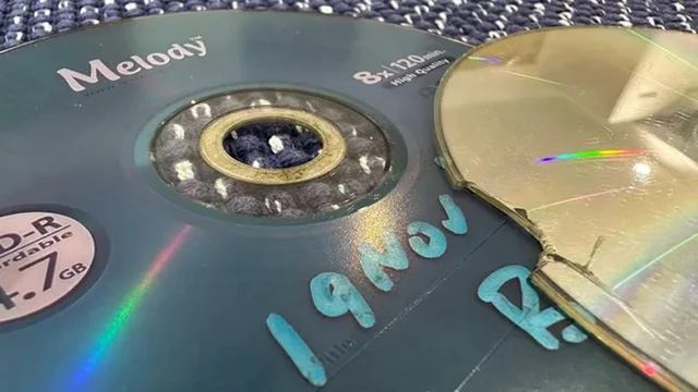 The Chemical Degradation of Legacy Optical Media
