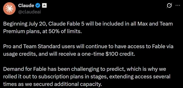 The New Access Hierarchy for Claude Fable
