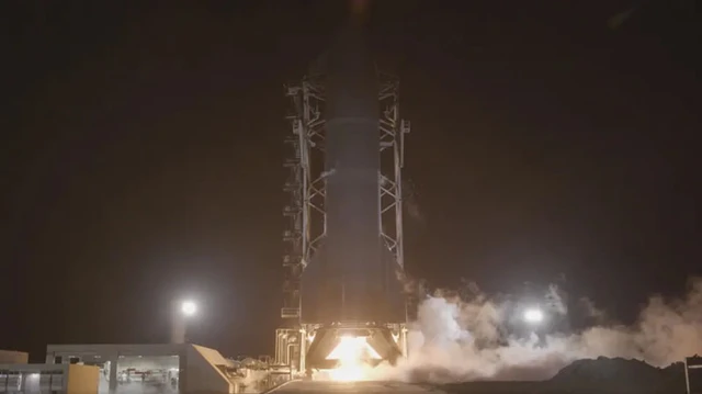 The Orbital Debut of the Starship V3 System
