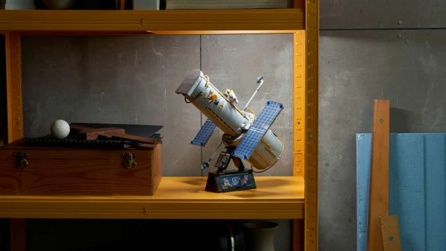 A Detailed Large-Scale Lego Replica of the Hubble Space Telescope

