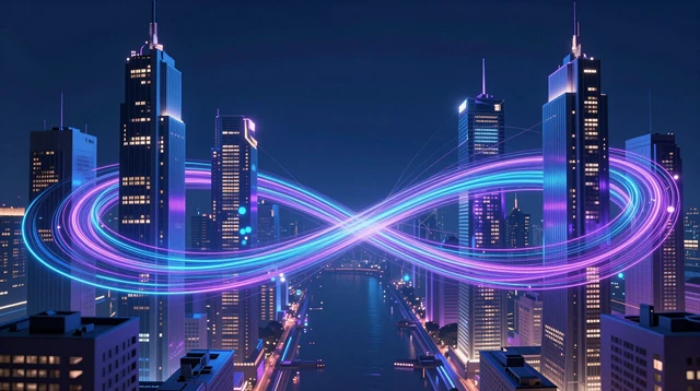 Quantum Entanglement in Urban Communication Networks
